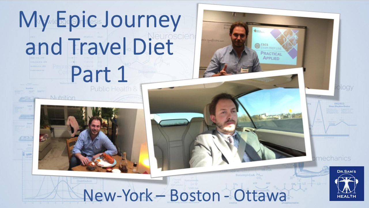 My Epic Journey and Travel Diet